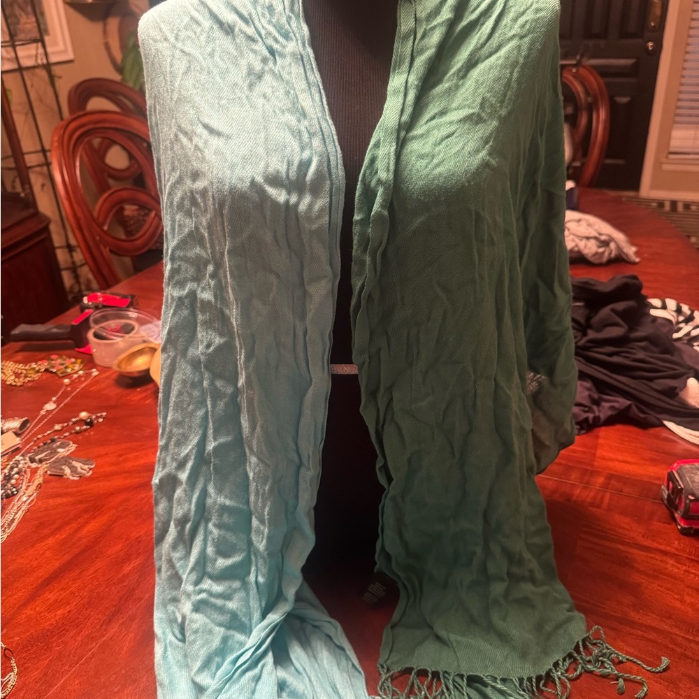 Elegant Teal Scarf for Women